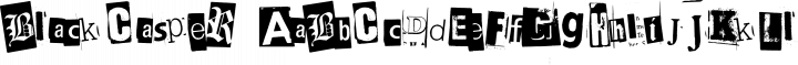 BlackCasper Regular free font